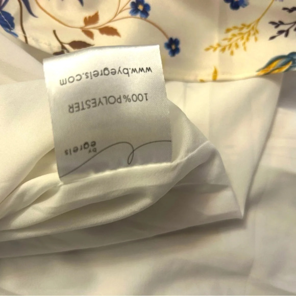 “By Egries” “Zadia”  skirt shorter front longer bag size M NWT stunning boho - Picture 6 of 11